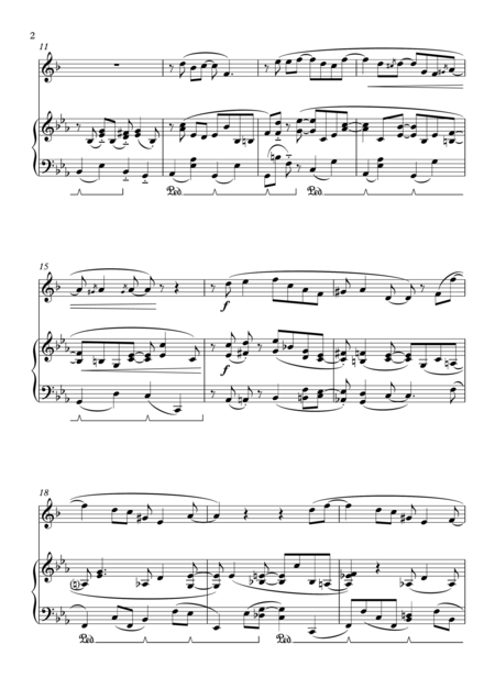 Toy Story You Ve Got A Friend In Me For Bass Clarinet And Piano Including Part Score Page 2