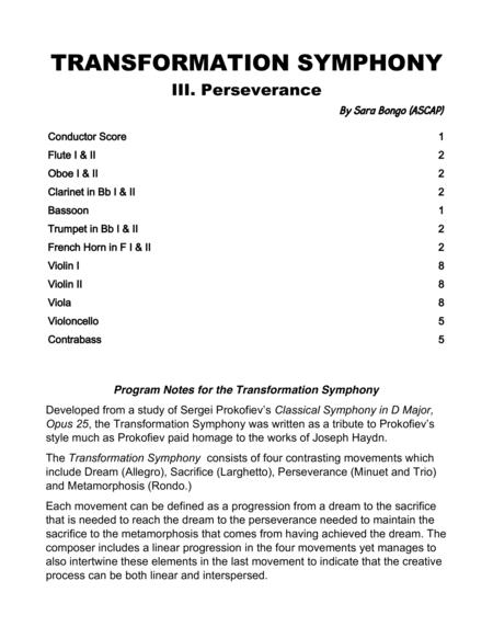 Transformation Symphony Movement Iii Perseverance Page 2