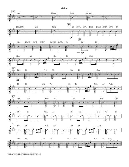 Treat People With Kindness Arr Ed Lojeski Guitar Page 2