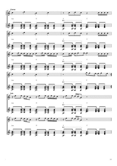 Treat You Better Duet Guitar Score Page 2