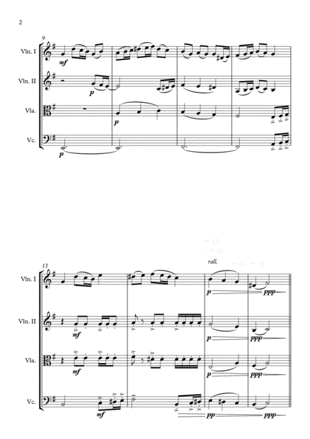 Trings Quartet No 1 Page 2