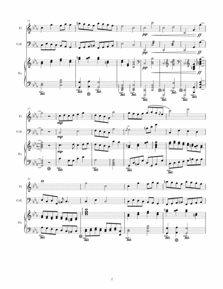 Trio For Flute Cello Piano Page 2