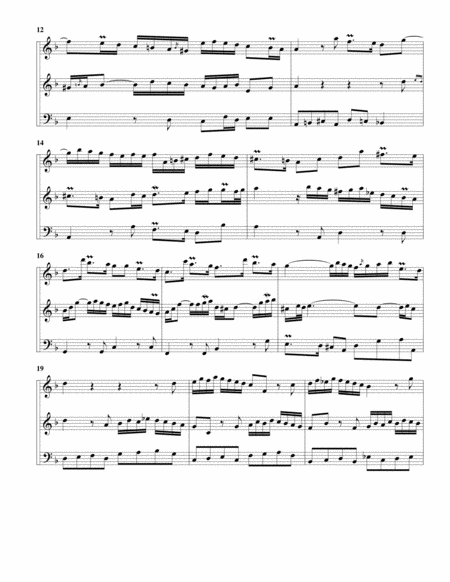 Trio For Organ Bwv 583 Arrangement For 3 Recorders Page 2