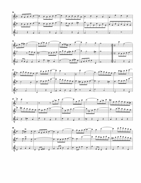 Trio For Organ Bwv 586 Arrangement For 3 Recorders Page 2