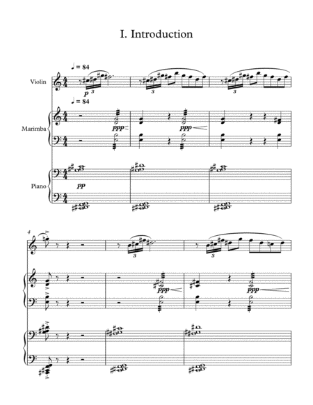 Trio For Violin Marimba And Piano Page 2