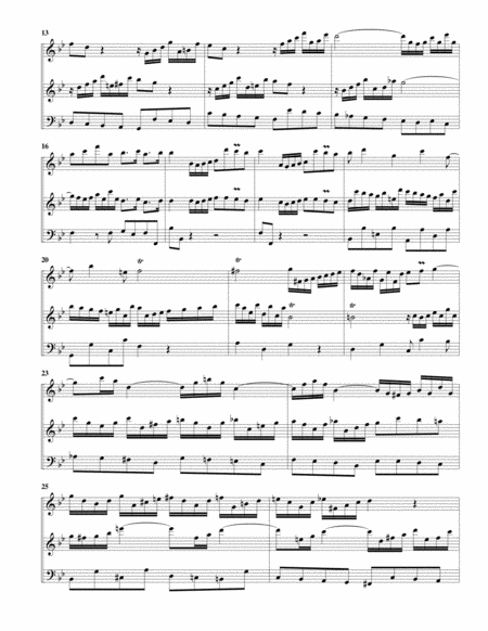 Trio Sonata For Organ No 2 Bwv 526 Arrangement For 3 Recorders Page 2