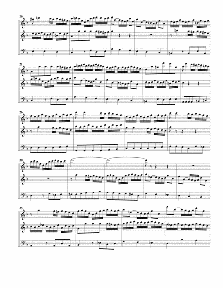 Trio Sonata For Organ No 4 Bwv 528 Arrangement For 3 Recorders Page 2