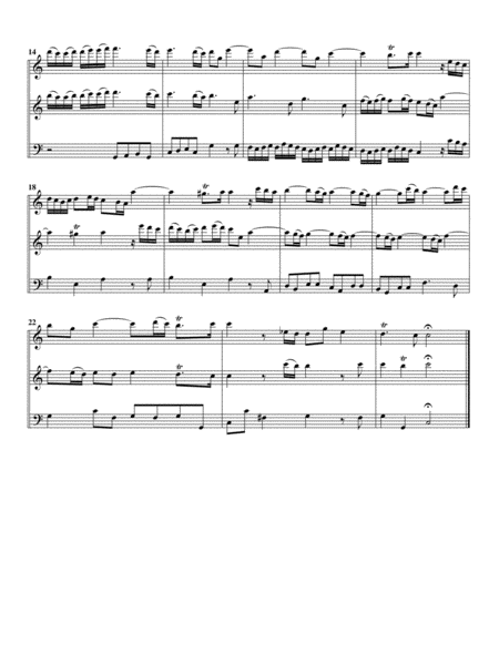 Trio Sonata Hwv 383 Arrangement For 3 Recorders Page 2