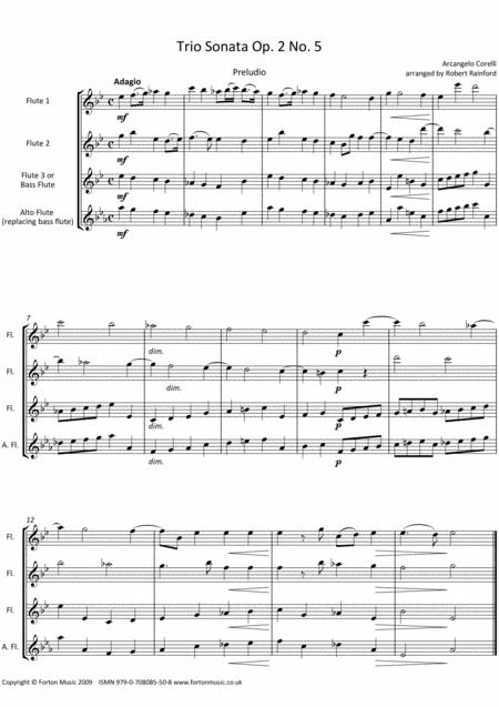 Trio Sonatas Op 2 Nos 5 8 Page 2