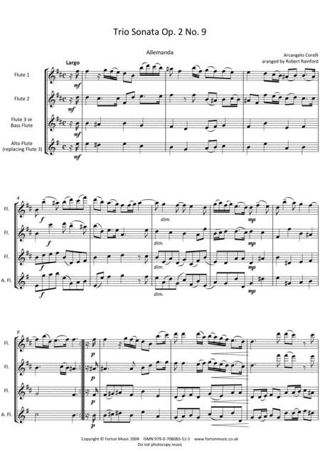 Trio Sonatas Op 2 Nos 9 12 Page 2