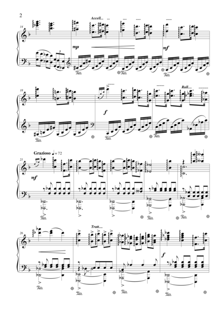 Trois Petites Danses Pour Piano Danse No 2 Page 2