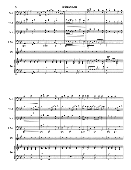 Trombone Praise In Christ Alone Page 2