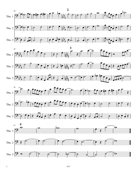 Trombone Trio No 3 Page 2