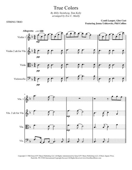 True Colors String Trio Page 2