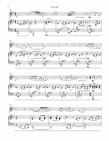 Trumpet Silent Night Page 2