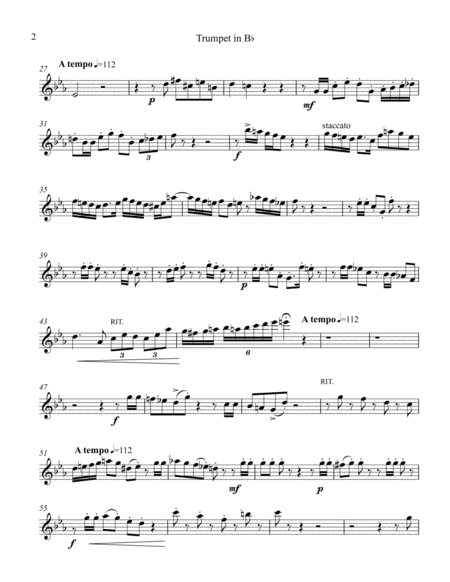 Trumpet Tune For John Page 2