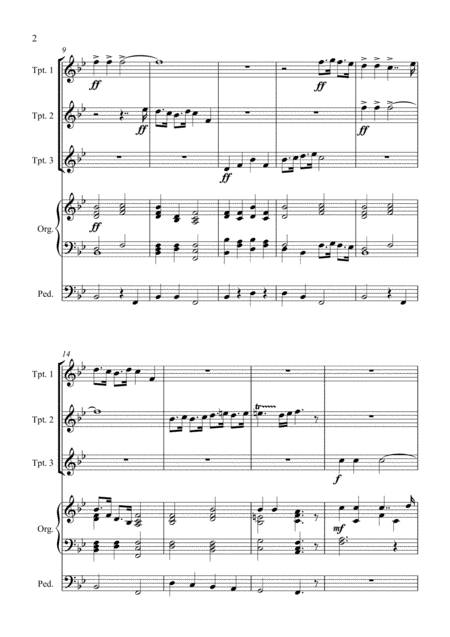Trumpet Tune Page 2