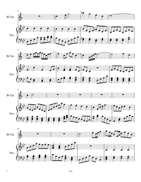 Trumpeters Song Page 2