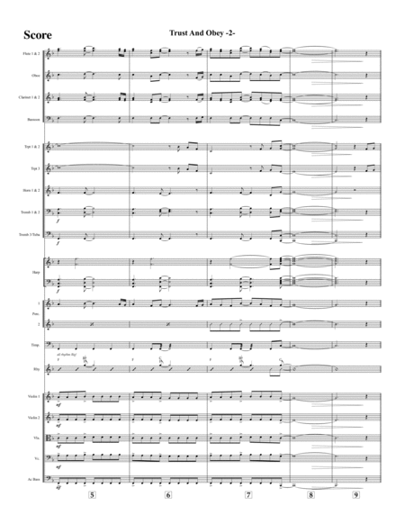 Trust And Obey 8 Core Orchestra Page 2