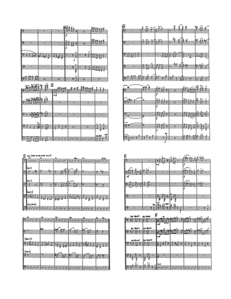 Tuba Blues For Trombone Quartet Page 2