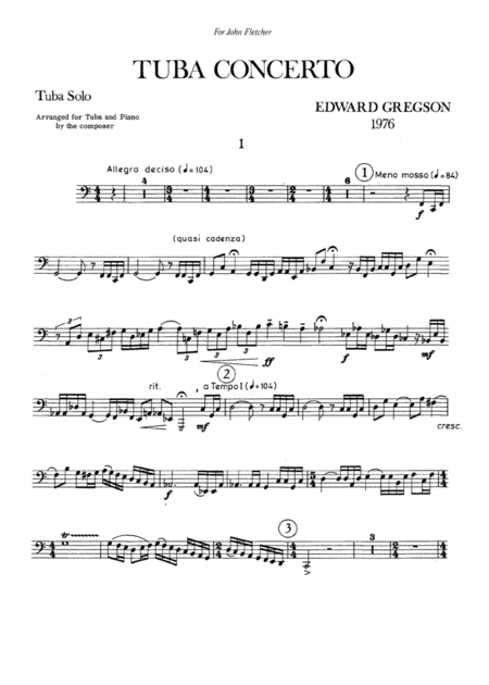 Tuba Concerto E Gregson Page 2