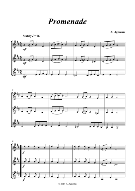 Tunes For Three Three Easy Trios For Violin Book 1 Page 2