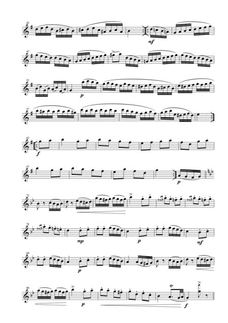 Turkish March For Soprano Saxophone And Piano Page 2