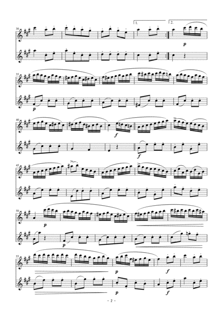 Turkish March From Piano Sonata No 11 In A Major K 331 300i Page 2