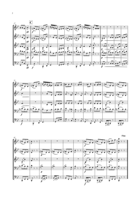 Turkish March Lndler Beethoven Brass Quintet Page 2