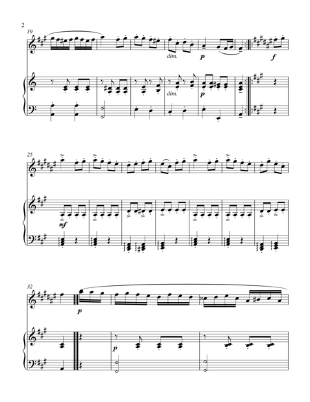 Turkish March Treble Eb Instrument Solo Page 2