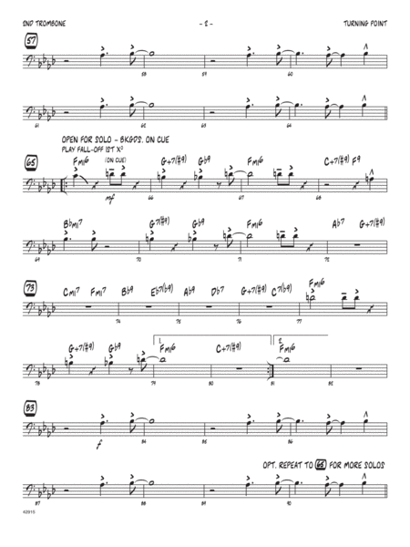 Turning Point 2nd Trombone Page 2