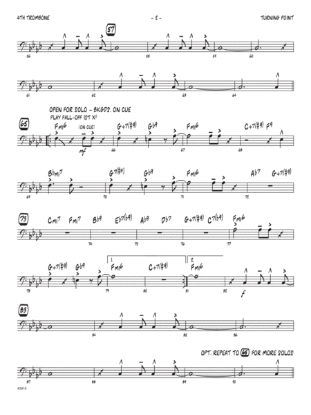 Turning Point 4th Trombone Page 2