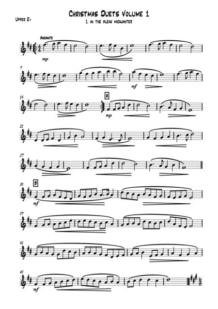 Twelve Christmas Duets Treble Clef Eb Pitch Page 2