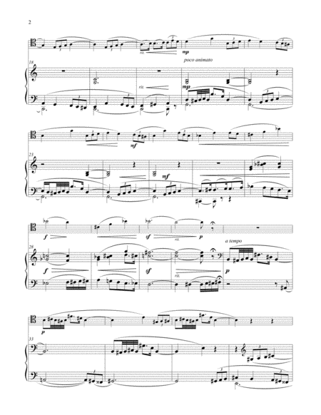 Two Album Leaves For Trombone Piano Page 2