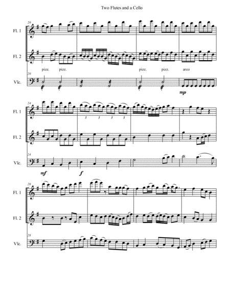 Two Flutes And A Cello Trio Page 2