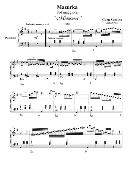 Two Mazurkas For Piano Cs013 Page 2