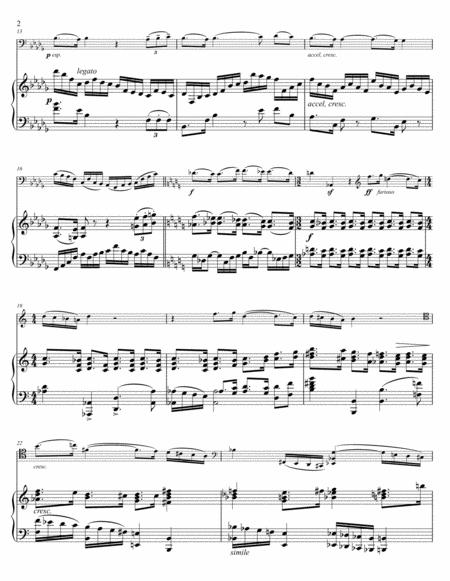 Two Pieces For Cello Piano Op 19 Page 2
