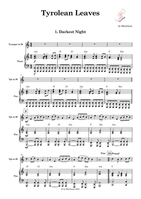 Tyrolean Leaves Two Short Pieces For Trumpet Page 2