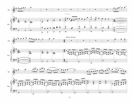 Ubi Caritas A Fantasy For Oboe And Organ Page 2