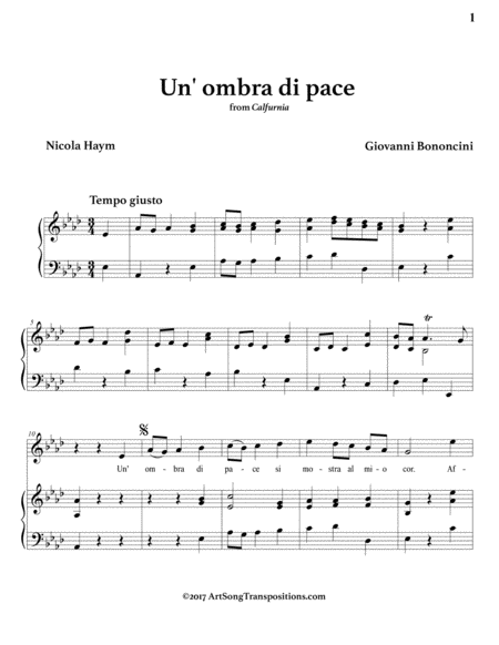 Un Ombra Di Pace A Flat Major Page 2