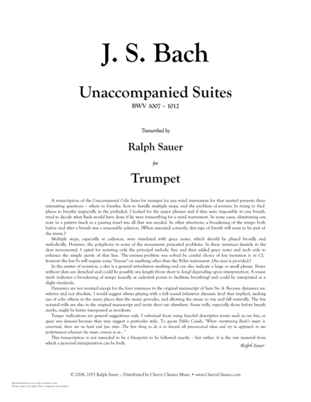 Unaccompanied Suites For Trumpet Page 2