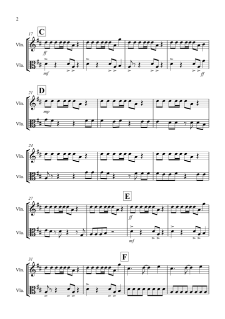 Under Pressure For Violin And Viola Duet Page 2