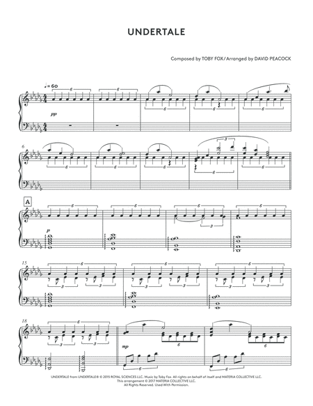 Undertale Undertale Piano Collections 2 Page 2