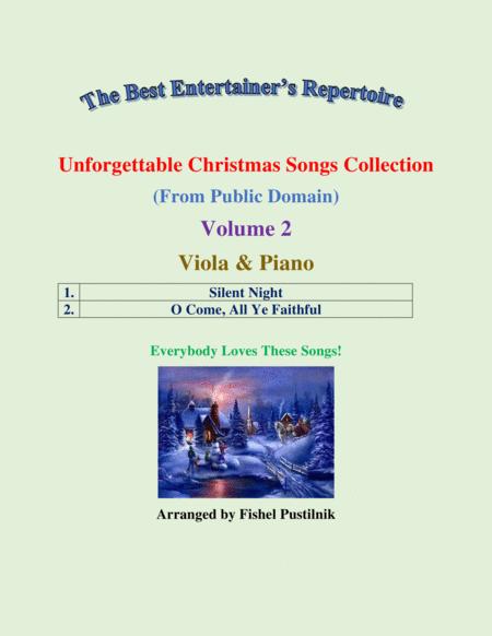 Unforgettable Christmas Songs Collection From Public Domain For String Quartet Volume 2 Video Page 2