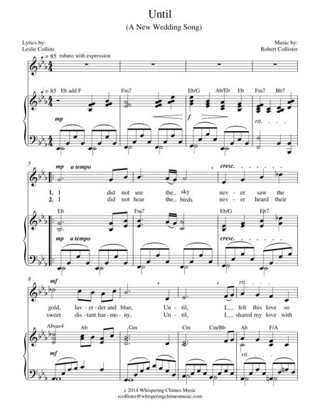 Until A New Wedding Song Page 2