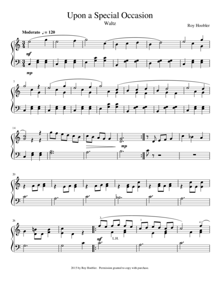 Upon A Special Occasion Piano Page 2