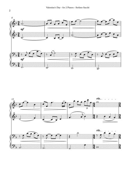 Valentine Day For Piano Four Hands Page 2