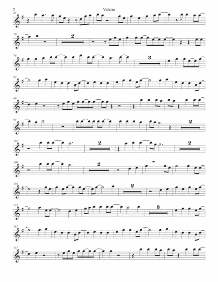 Valerie Clarinet Page 2