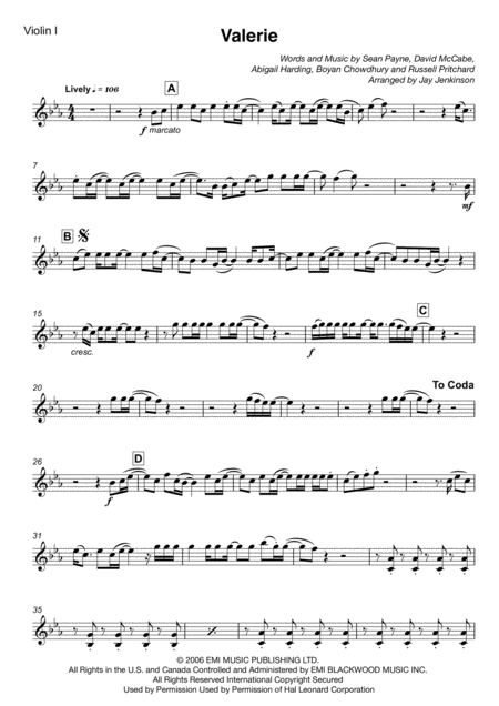 Valerie For String Quartet Page 2