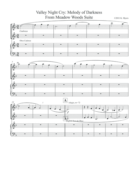 Valley Night Cry Melody Of Darkness From Meadow Woods Suite Page 2